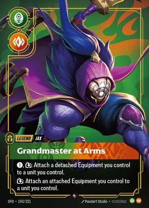 Jax - Grandmaster At Arms (Metal)