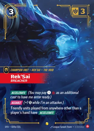 Rek'Sai - Breacher (Alternate Art)