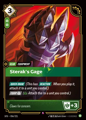 Sterak's Gage