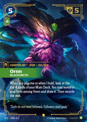 Ornn - Blacksmith (Alternate Art)