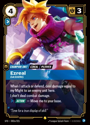 Ezreal - Dashing (Alternate Art)