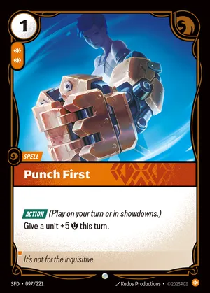 Punch First