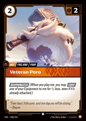 Veteran Poro