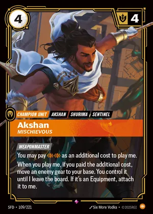 Akshan - Mischievous