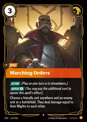 Marching Orders