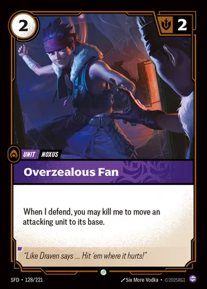 Overzealous Fan