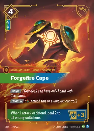 Forgefire Cape