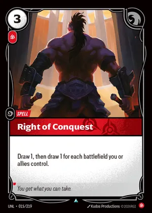 Right of Conquest