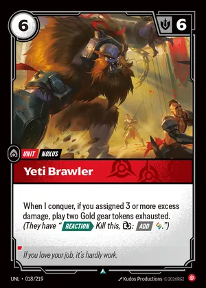 Yeti Brawler