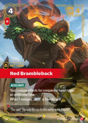 Red Brambleback (Alternate Art)