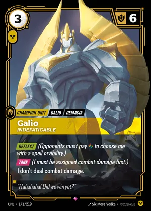 Galio - Indefatigable