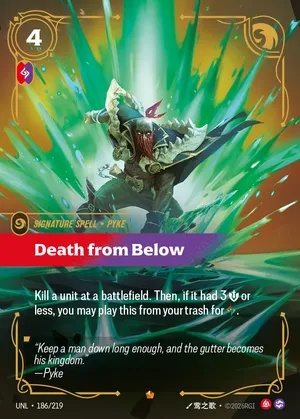 Death from Below