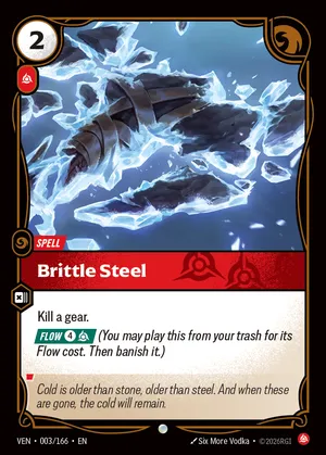 Brittle Steel