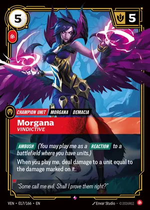 Morgana, Vindictive