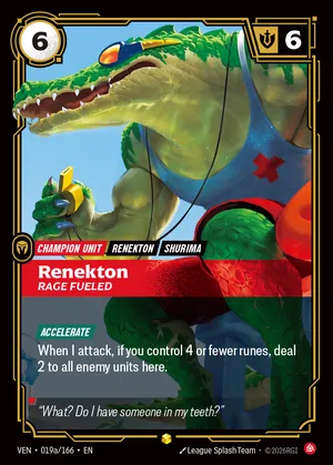 Renekton, Rage Fueled (Alternate Art)