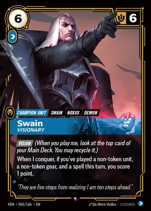 Swain, Visionary