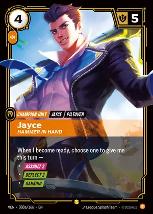 Jayce, Hammer in Hand (Alternate Art)
