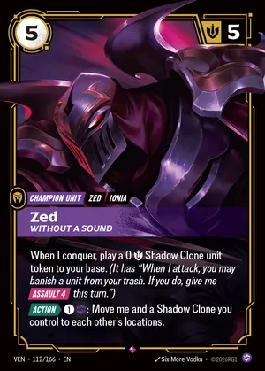 Zed, Without a Sound