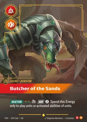 Renekton - Butcher of the Sands (Overnumbered)